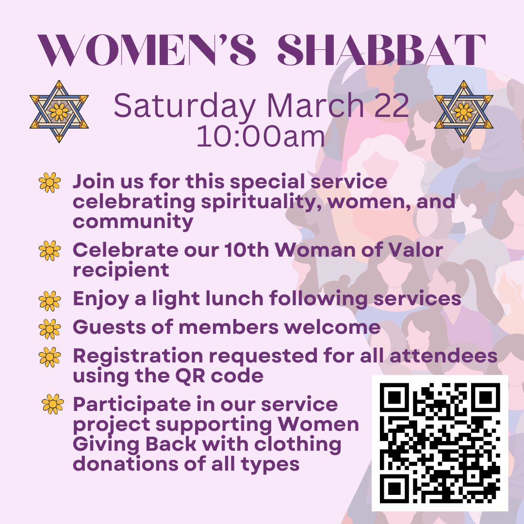 Woman’s shabbat