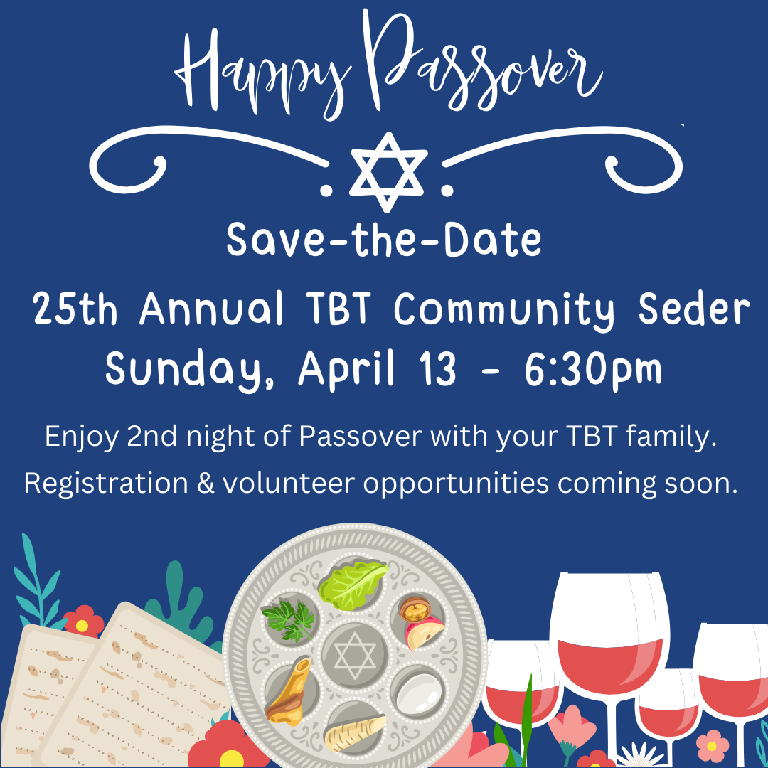 save the date passover seder