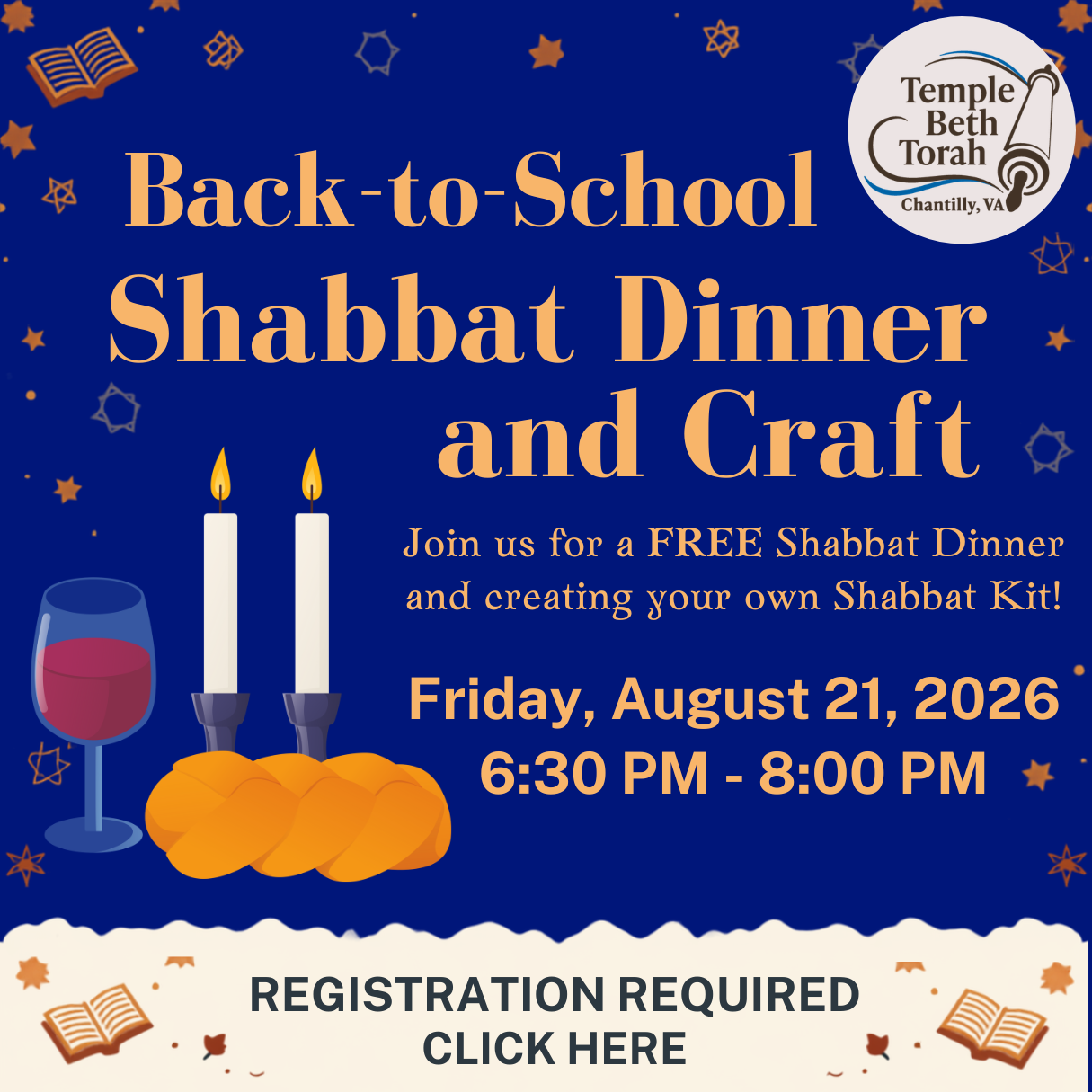 Back to school shabbat
