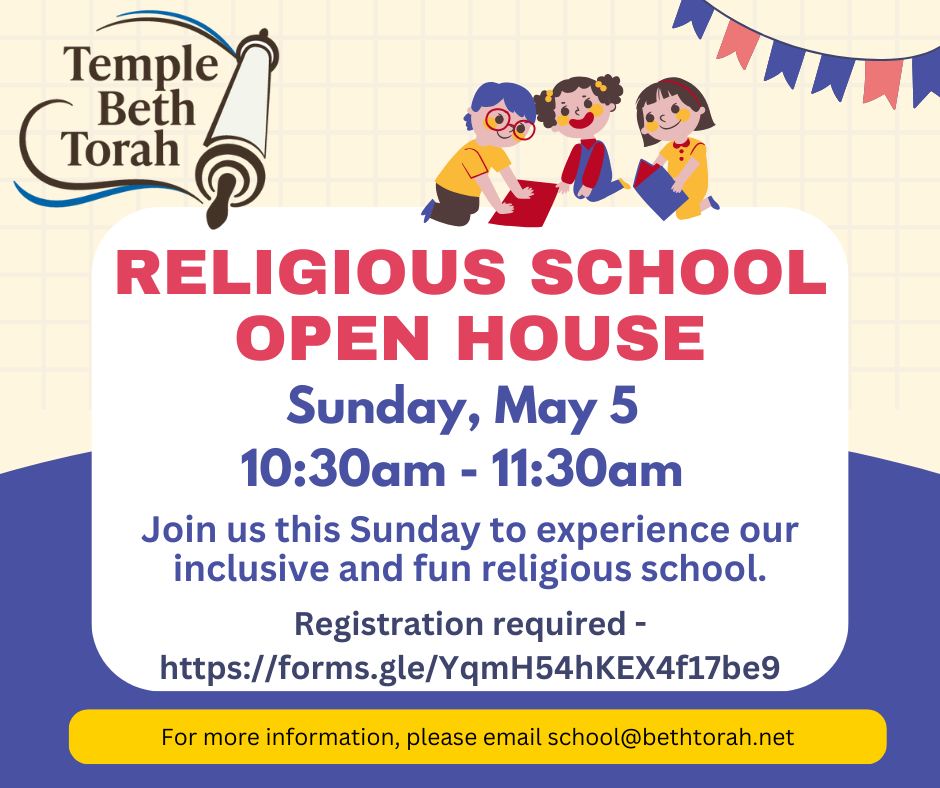 Religious School Open House